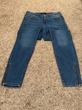 Banana Republic Sculpt Skinny Ankle Zip Jeans Size 27/4